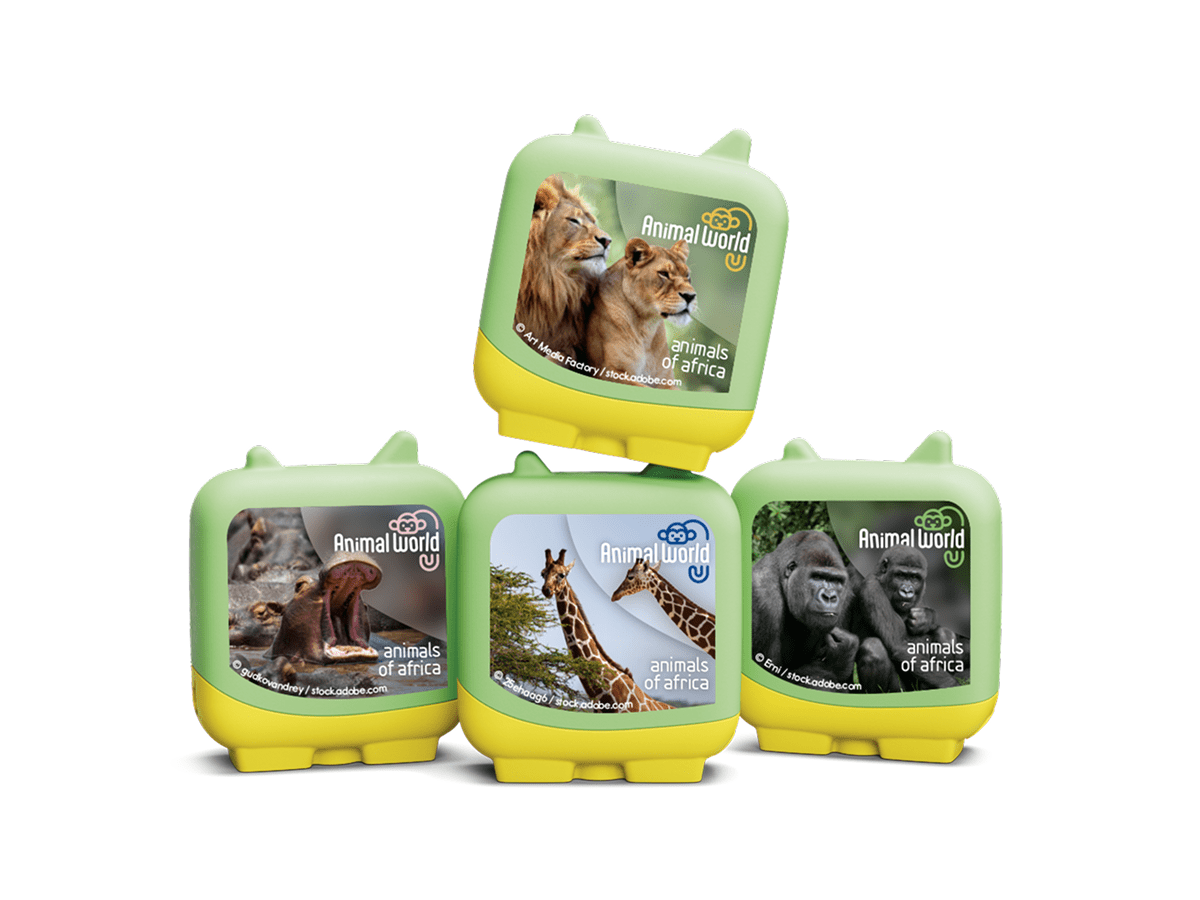 Animal World Animals of Africa Clever Tonies - 4 Pack - Image 3