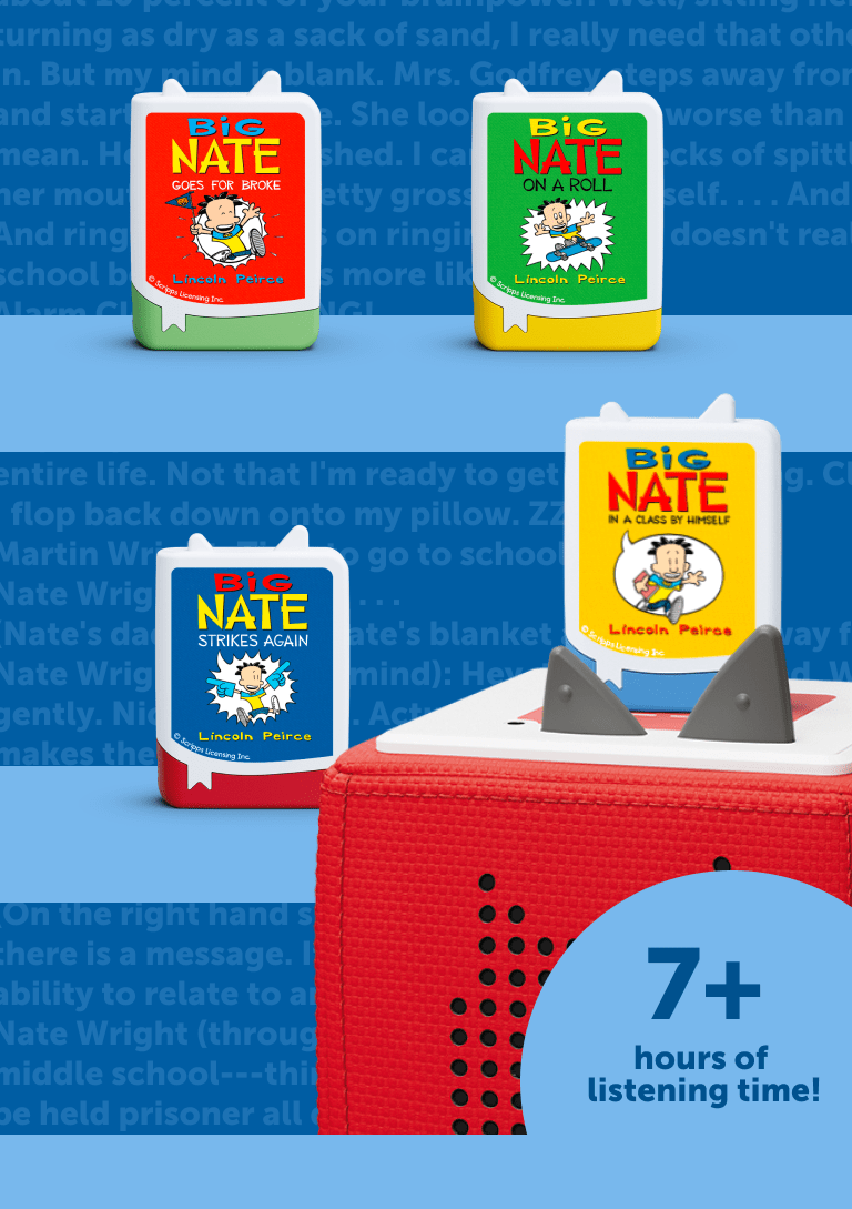 Big Nate Audiobook Tonies - 4 Pack - Image 2