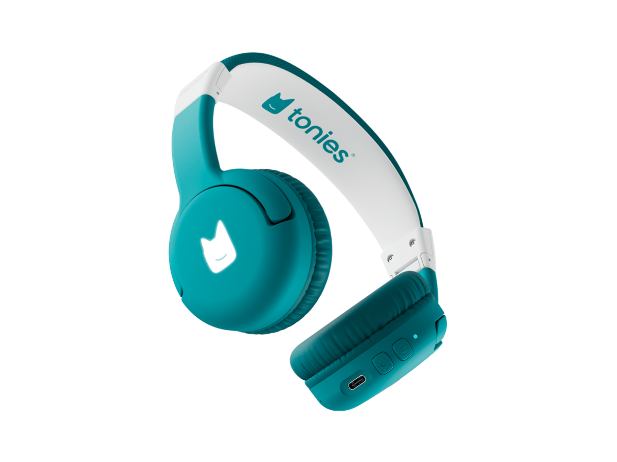 Bluetooth Headphones: Tropical Teal - Image 2