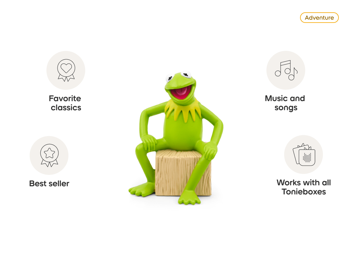 Disney the Muppets: Kermit the Frog Tonie - Image 6