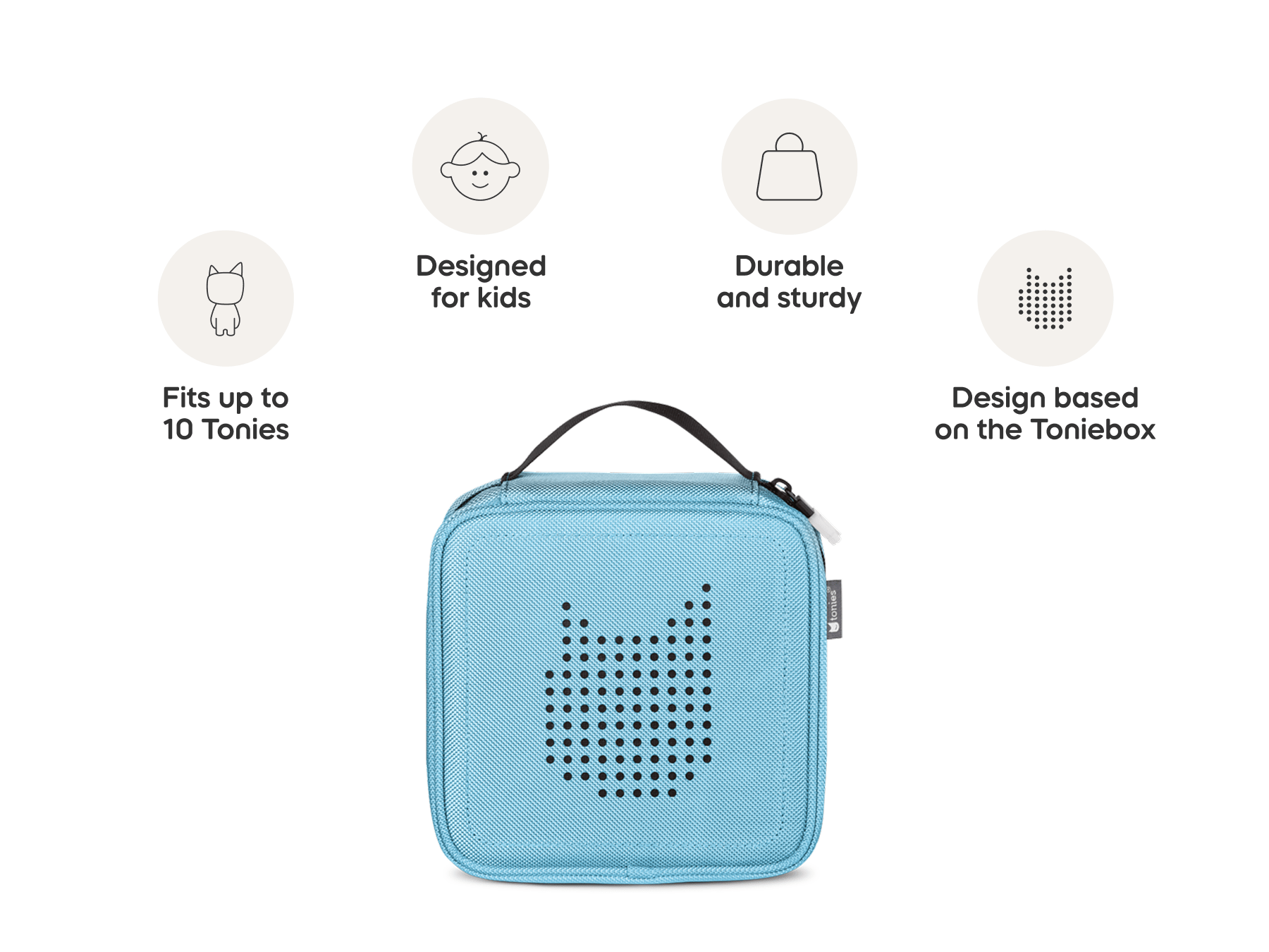 Carrying Case for Tonies - Light Blue - Image 4
