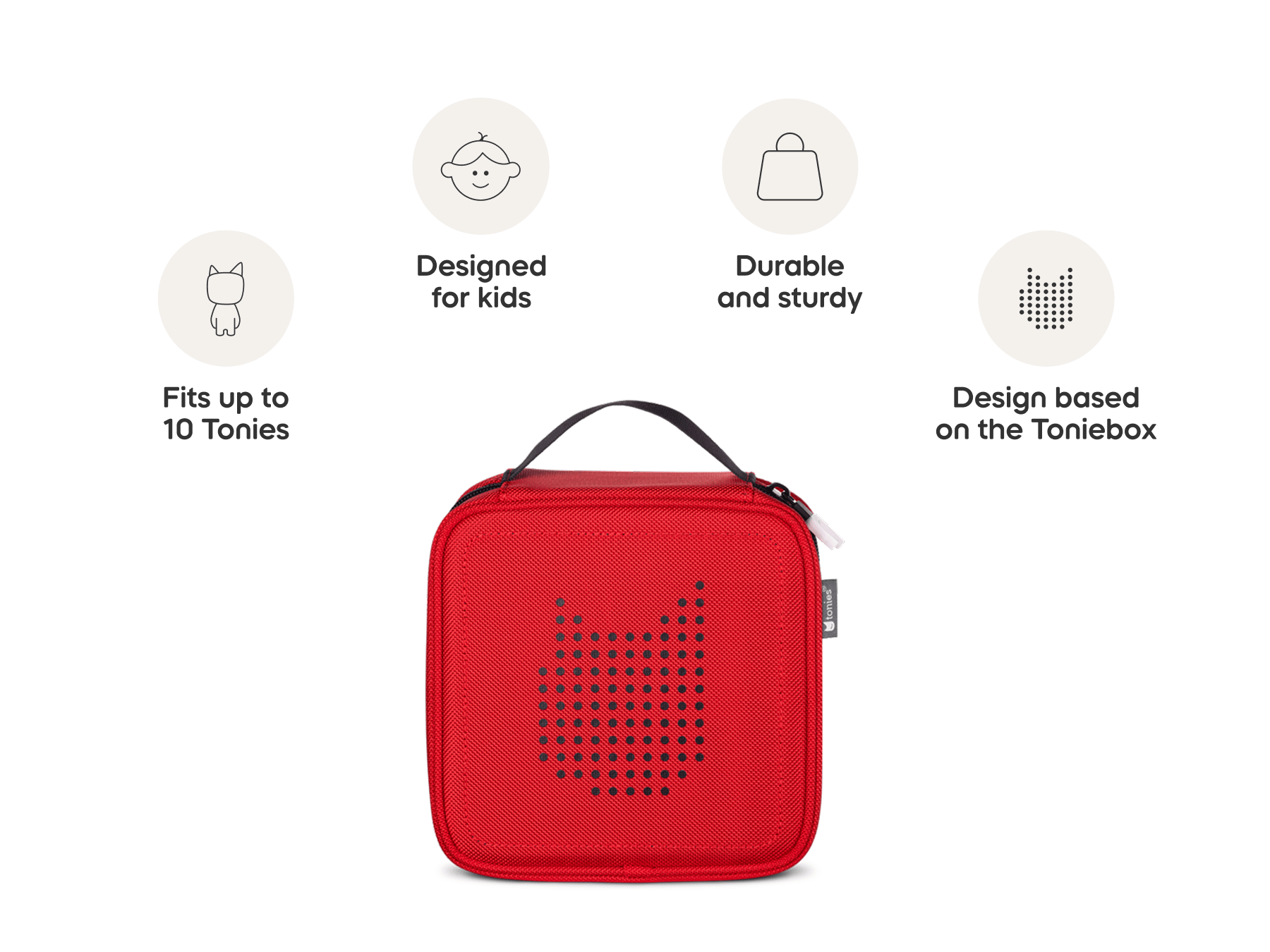 Carrying Case for Tonies - Red - Image 4