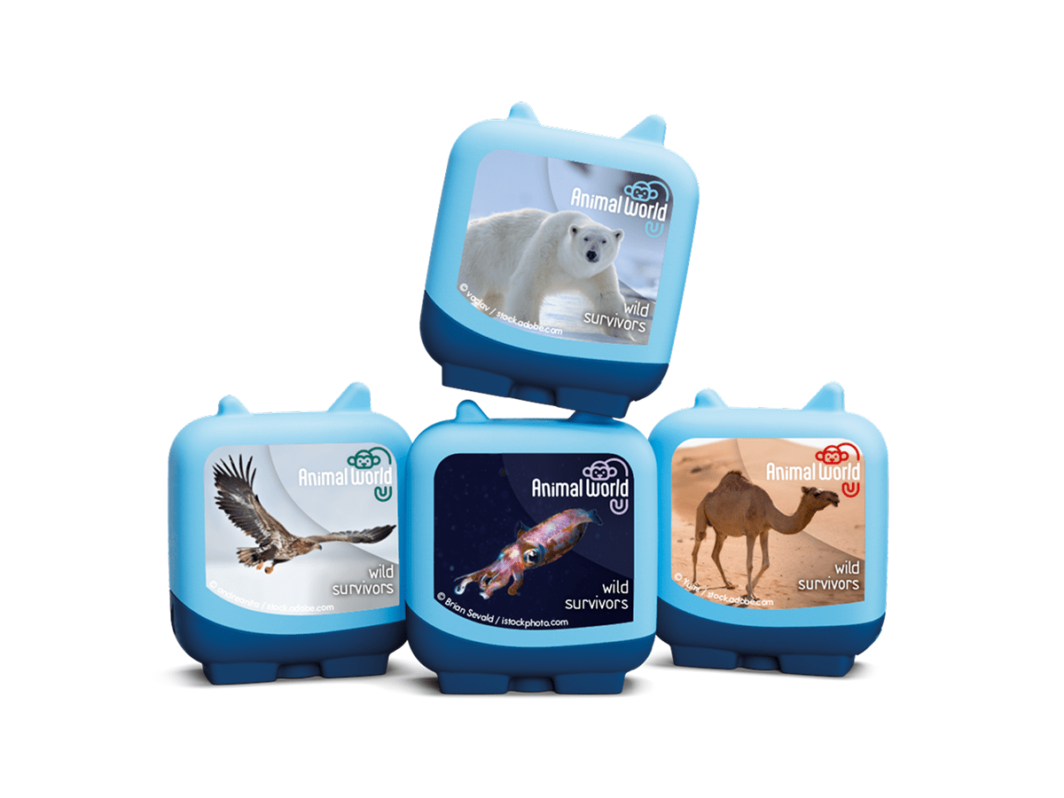 Animal World Wild Survivors Clever Tonies - 4 Pack - Image 3